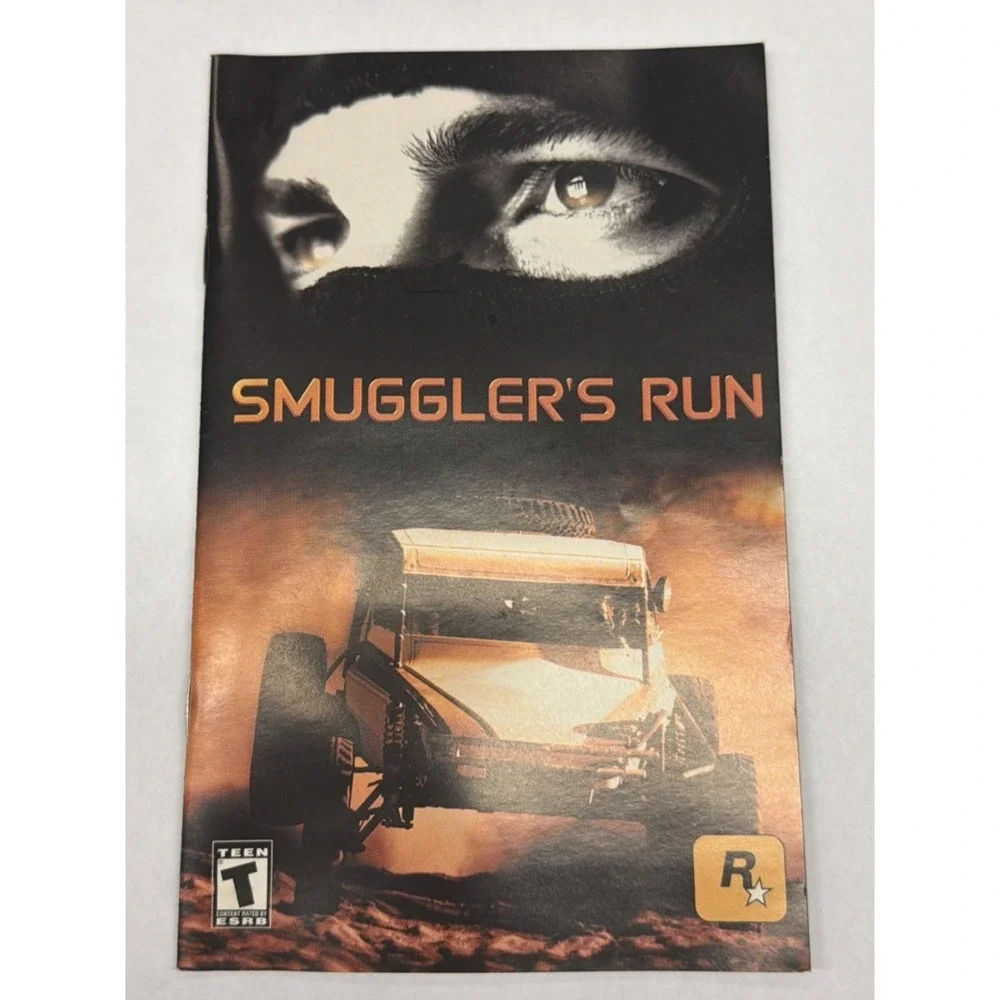 Smugglers Run PS2 PlayStation 2 2000 Black Label CIB